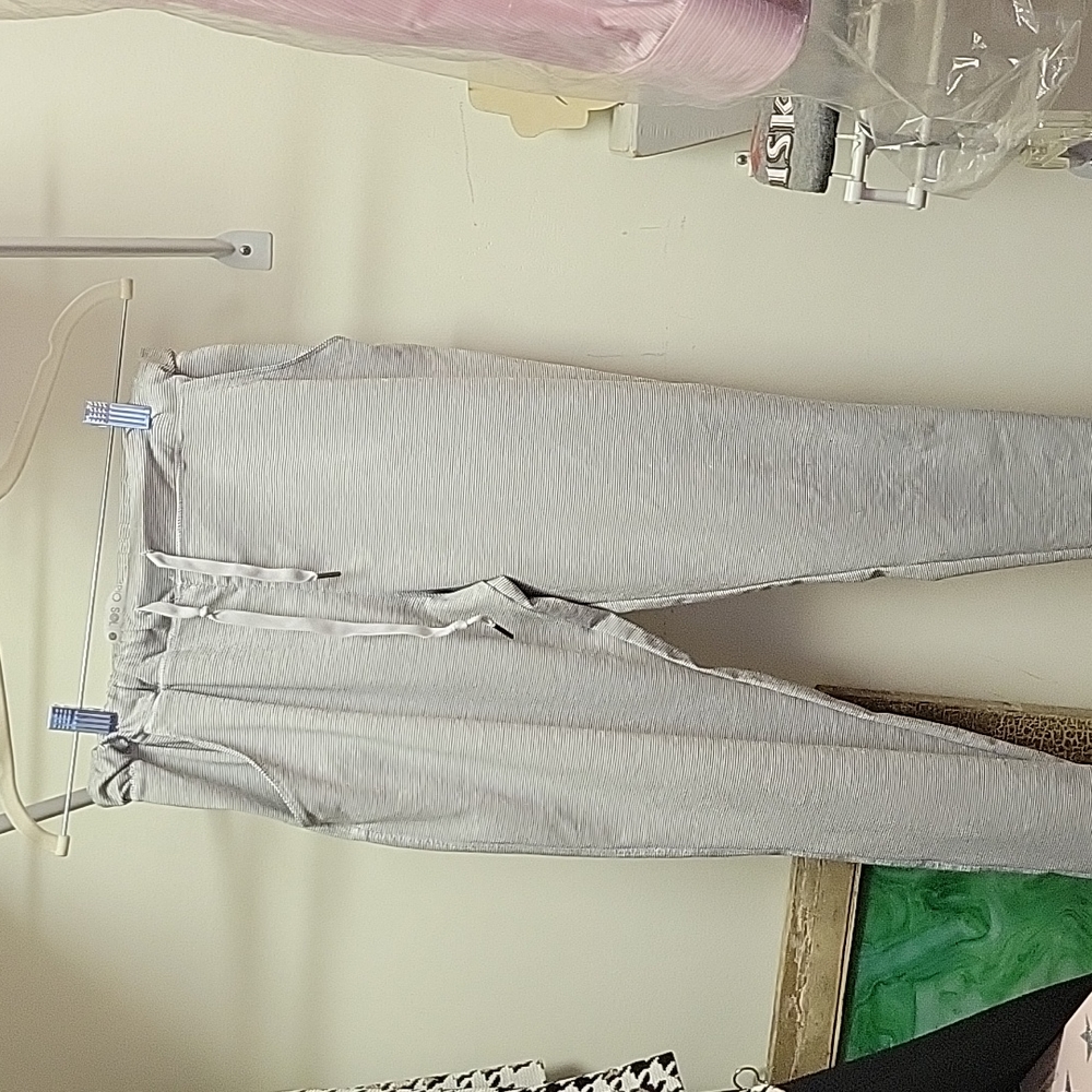 Casual Pants, Scorpio Sol, Gray & White